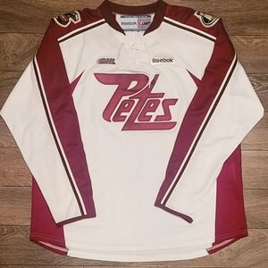 2011-15 Size Adult XL Reebok Premier Peterborough Petes White OHL Hockey Jersey